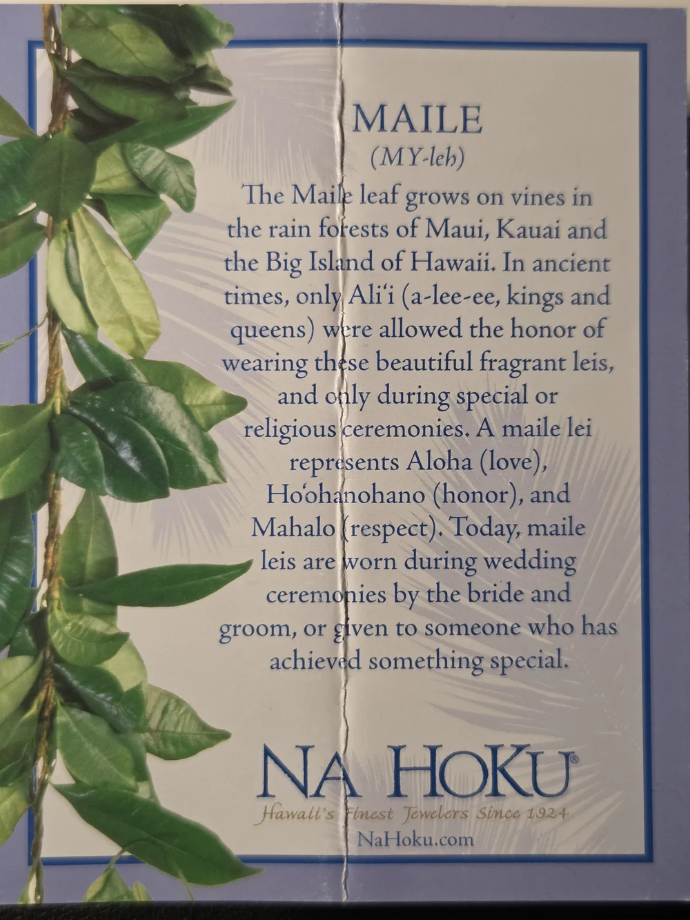 Na Hoku elegant na